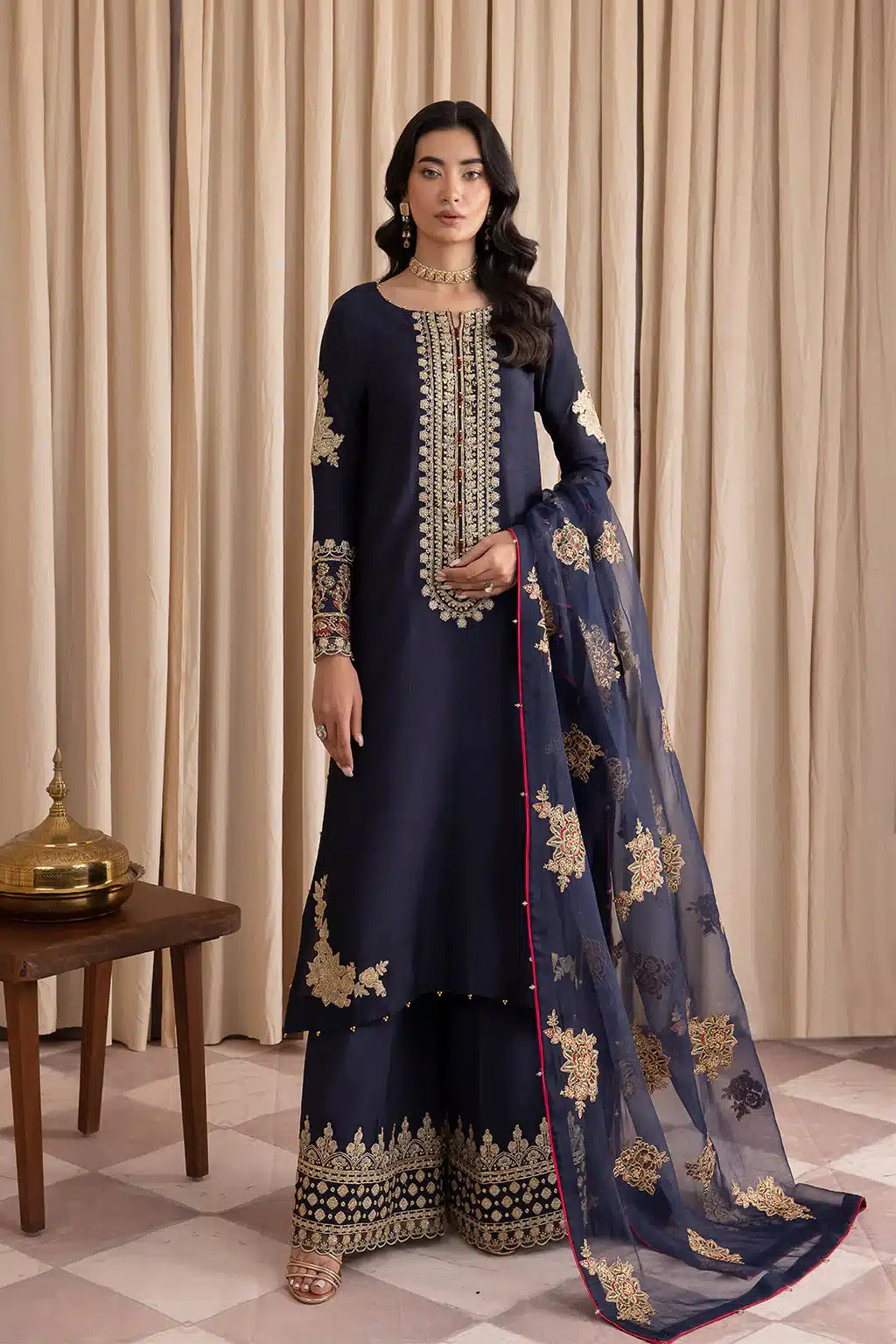 Iznik | Festive Raw Silk 23 | IRS-07 ZENITH