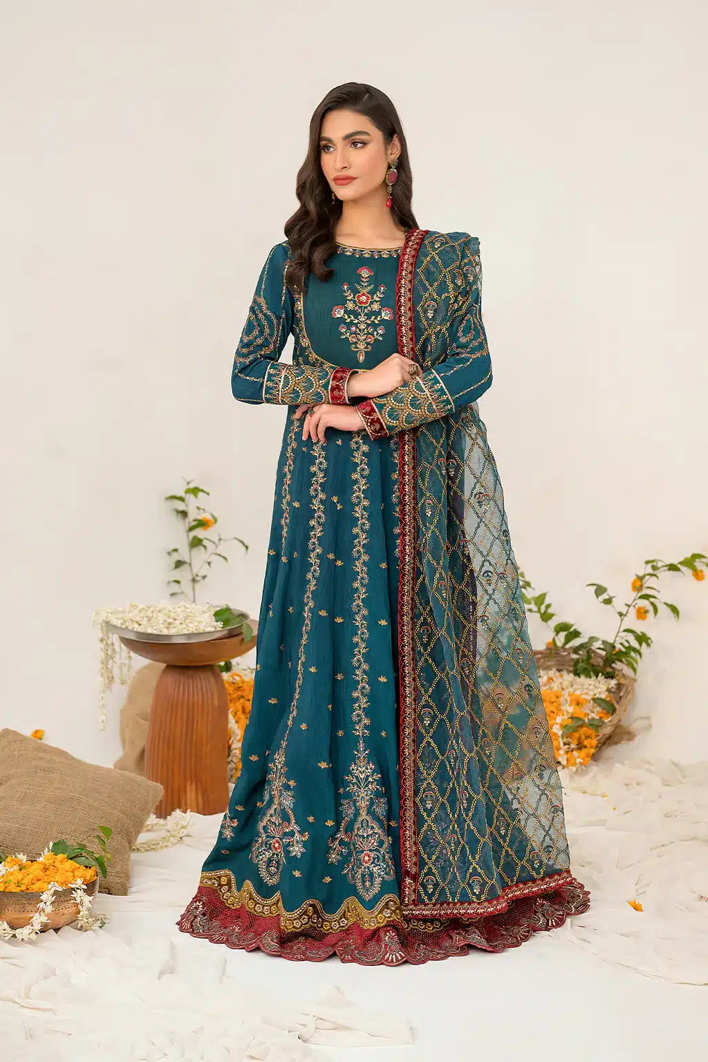 Iznik | Festive Raw Silk 23 | IRS-08 SANGUINE