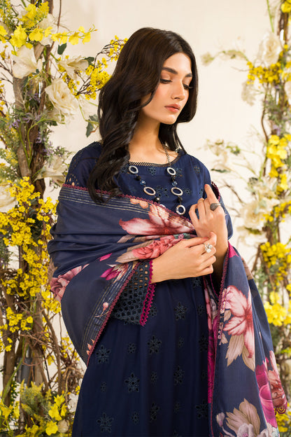Iznik | Lawnkari 24 | UE-163 BLOOMEASE - Ladies Clothes - Maria Faisal