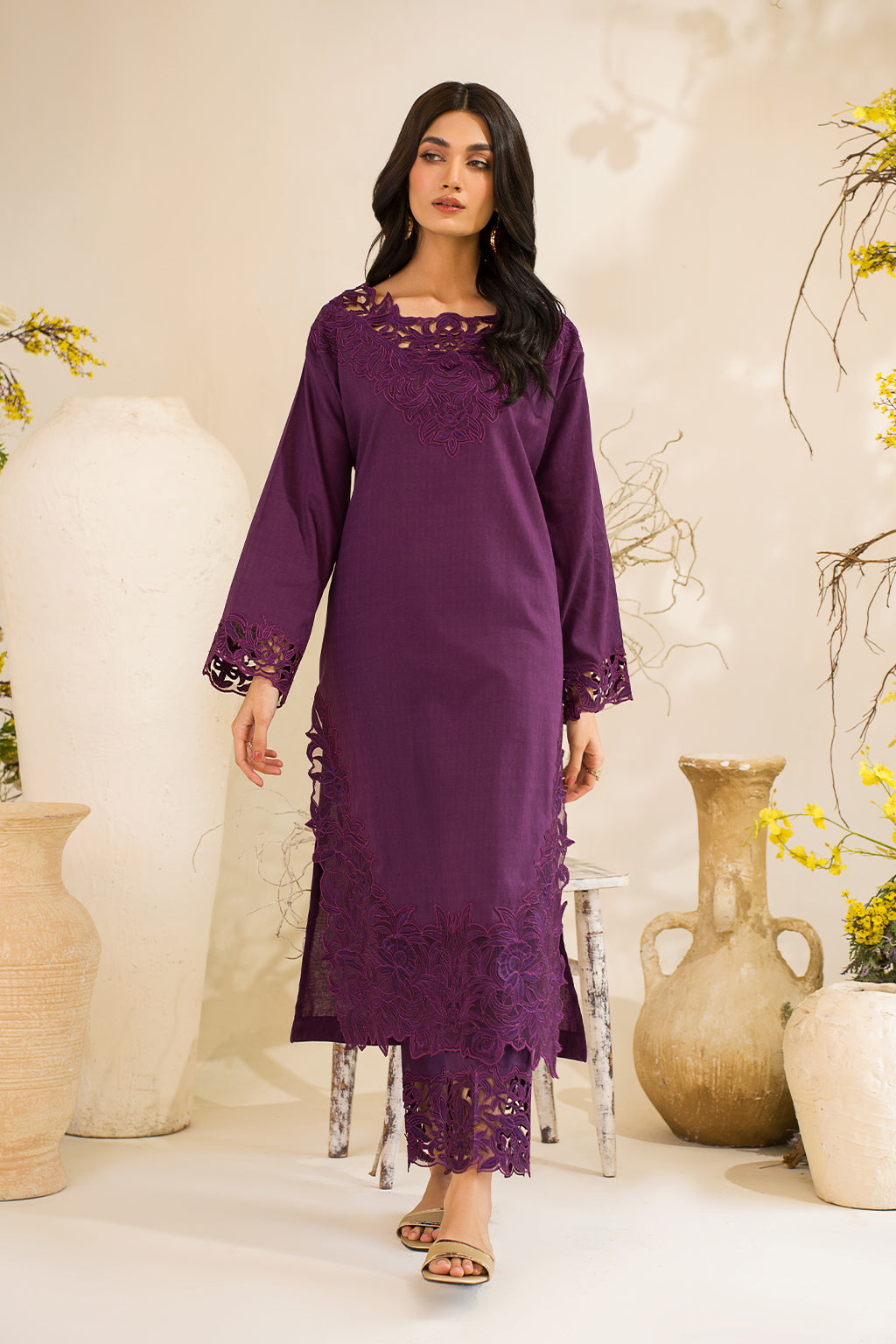 Iznik | Lawnkari 24 | UE-209 QUAGMIRE - Ladies Clothes - Maria Faisal