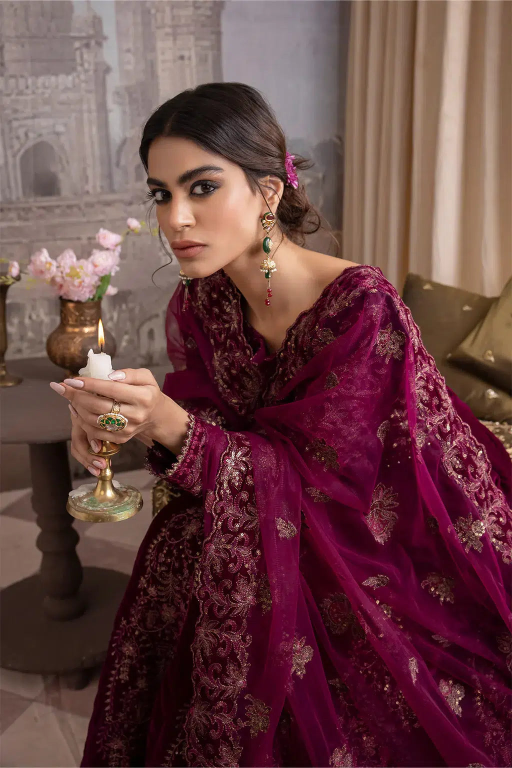 Iznik | Festive Velvet 23 | IV-33 MAHSA