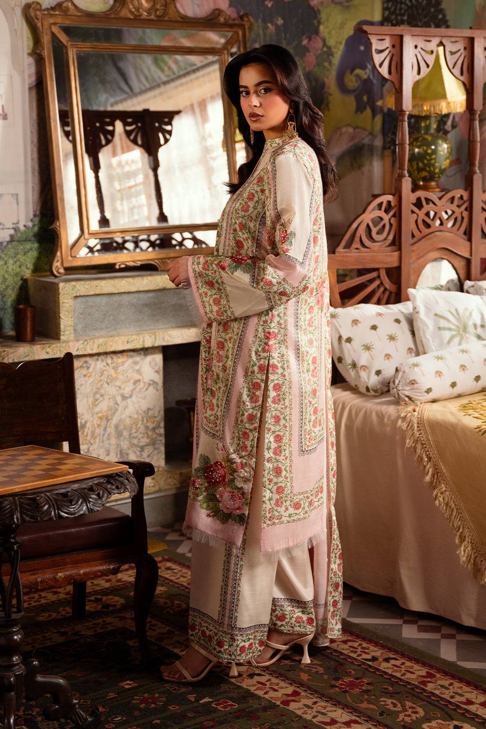 Saira Rizwan | Dahini Silk Pret | ADELIA -SRLP07-25 by Maria Faisal - Registered Vendor of : Saira Rizwan - type : Ladies Clothes - 100% original wedding dresses