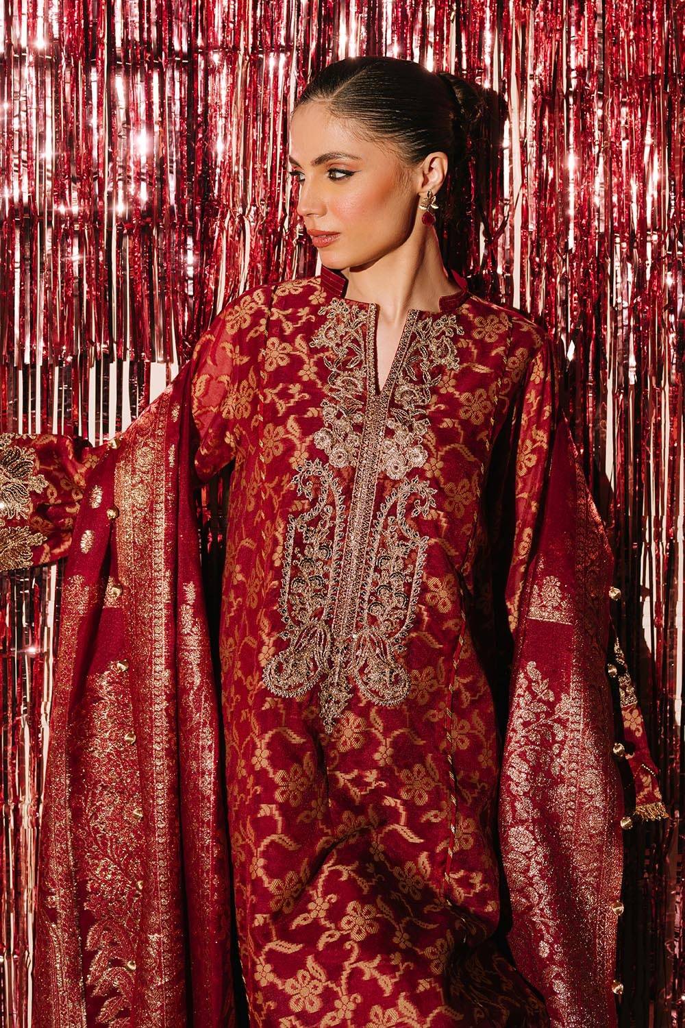 Gul Ahmed | Festive Eid 25 | FE-52073 by Maria Faisal - Registered Vendor of : Gul Ahmed - type : Ladies Clothes - 100% original wedding dresses