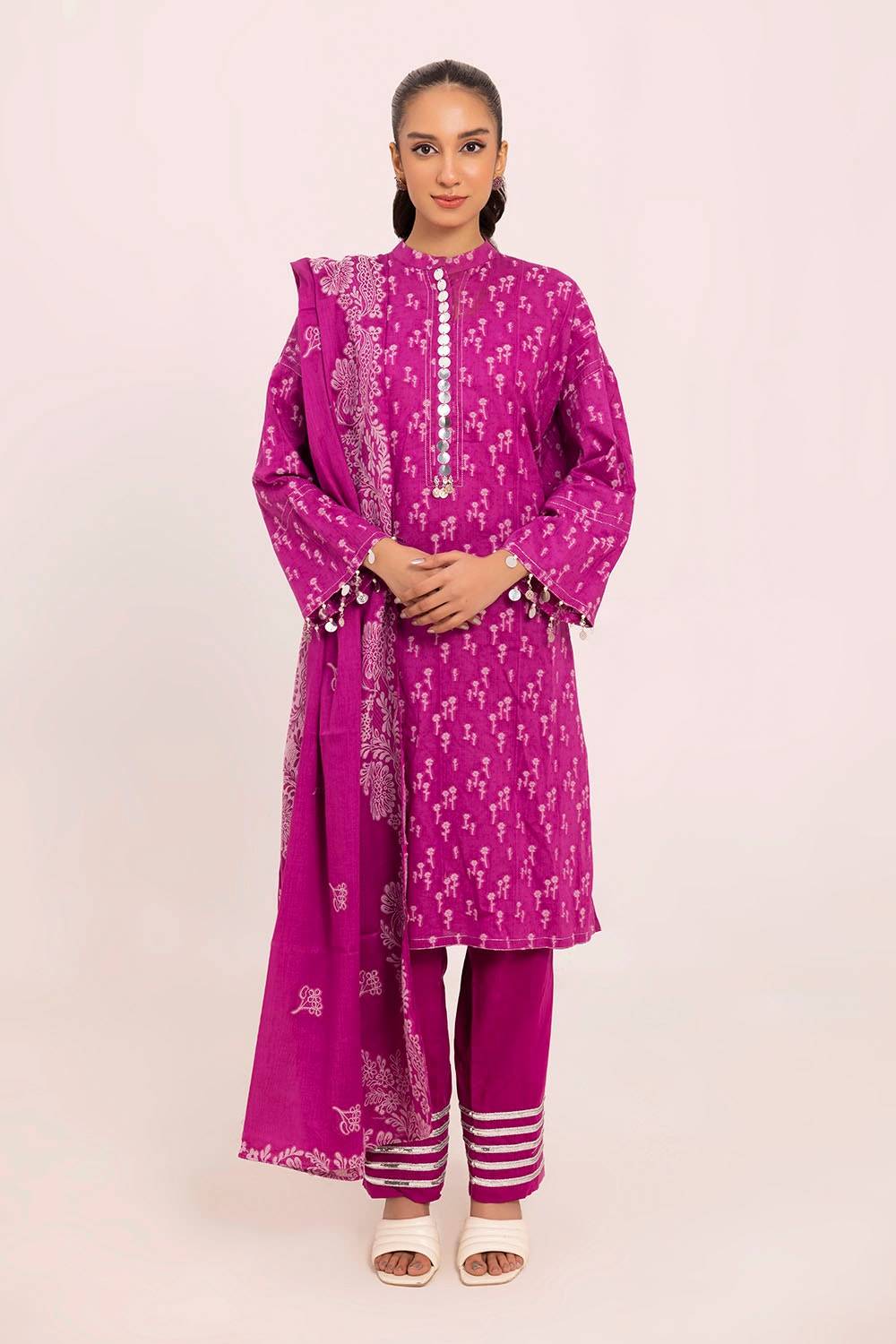 Gul Ahmed | Taara 25 |JD-42010 by Maria Faisal - Registered Vendor of : Gul Ahmed - type : Ladies Clothes - 100% original wedding dresses