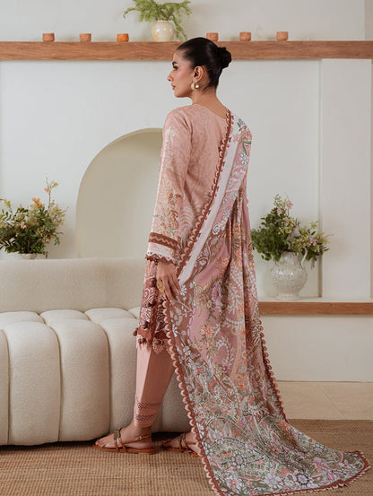 Jade | Cambric 25 | URBANE CAMBRIC PRINTS 2025 O - is Peach dress from Jade - Ladies Clothes - Maria Faisal