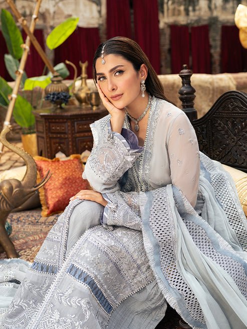 Jade | Dastaan Wedding Formals 25 | 1DASTAAN 2025 - is Grey dress from Jade - Ladies Clothes - Maria Faisal