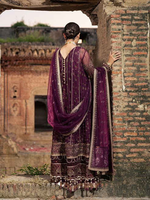 Jade | Dastaan Wedding Formals 25 | 3DASTAAN 2025 - is Magenta dress from Jade - Ladies Clothes - Maria Faisal