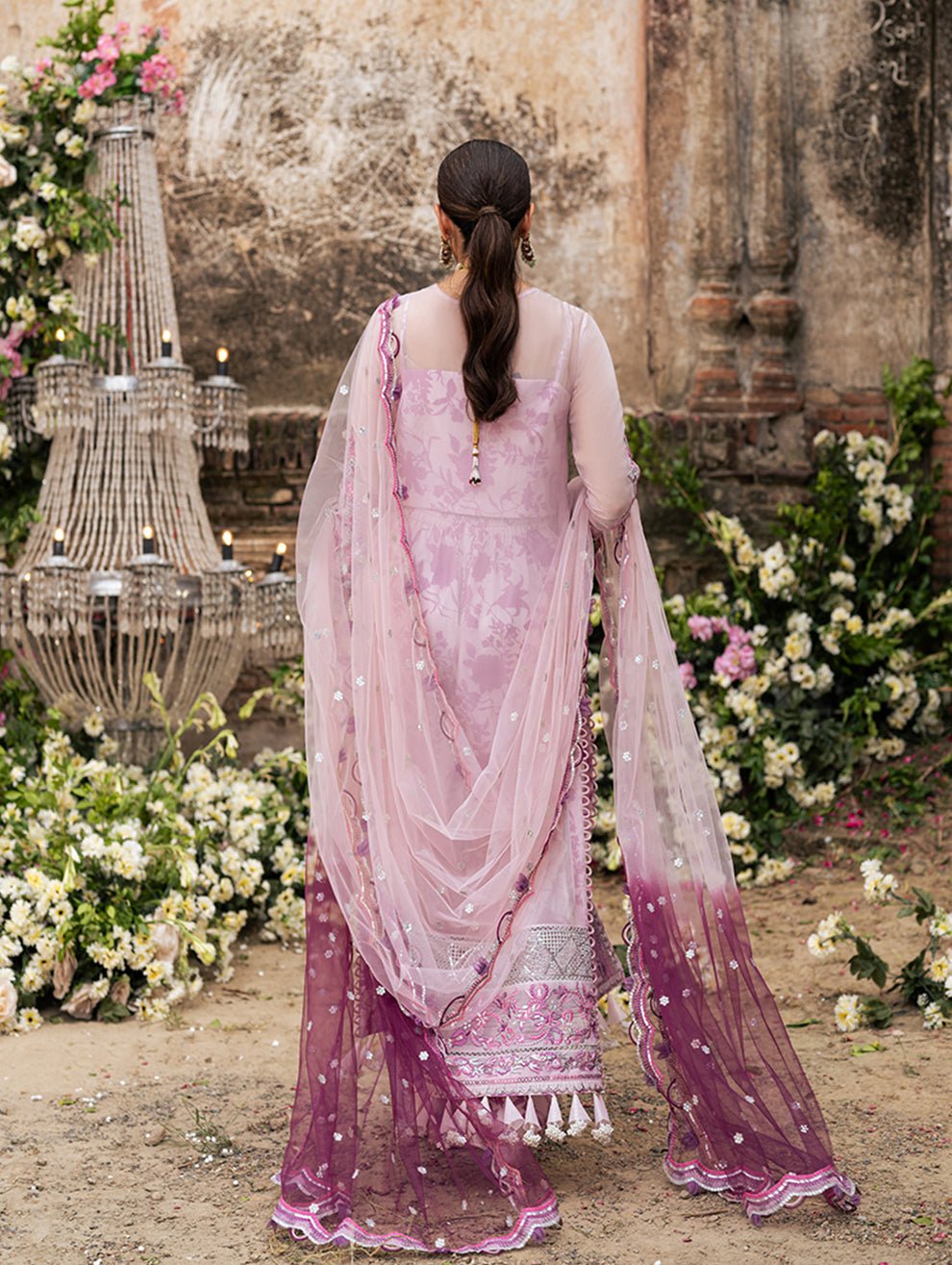 Jade | Dastaan Wedding Formals 25 | 4DASTAAN 2025 - is Lilac dress from Jade - Ladies Clothes - Maria Faisal