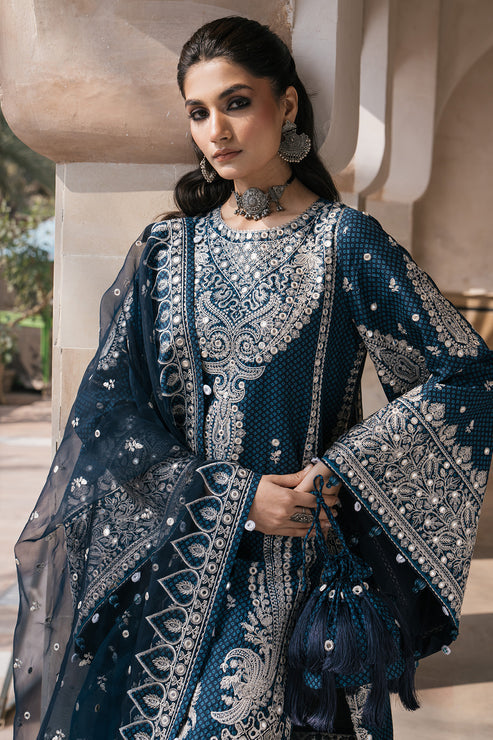 Jazmin | Shahkaar Luxury Lawn 24 | SL24-D5 - Maria Faisal.