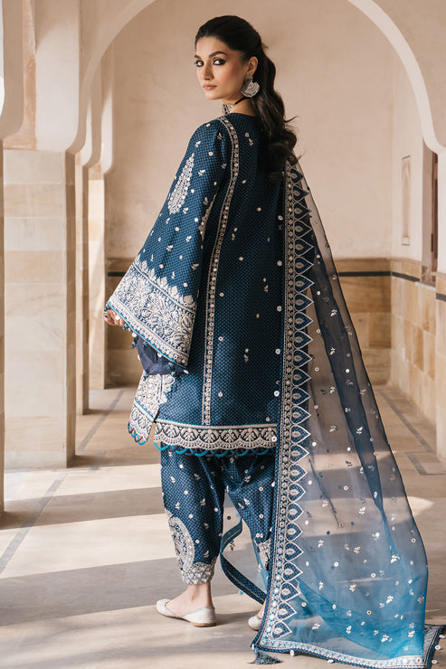 Jazmin | Shahkaar Luxury Lawn 24 | SL24-D5 - Maria Faisal.