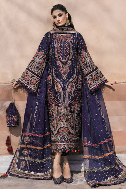 Jazmin | Shahkaar Luxury Lawn 24 | SL24-D9 - Maria Faisal.