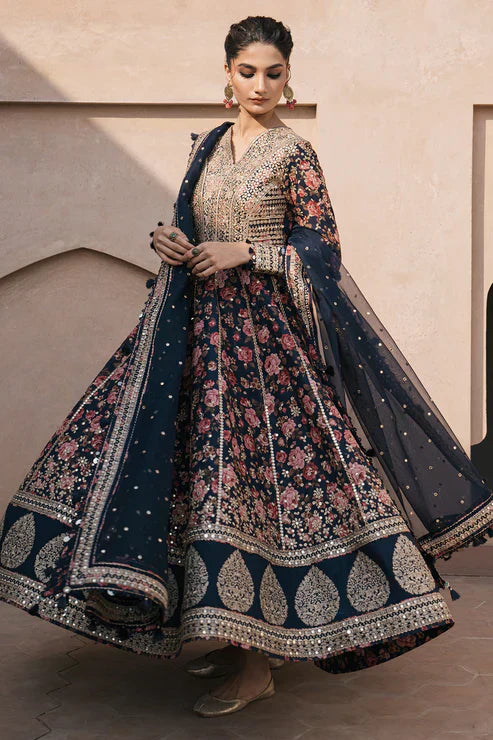 Jazmin | Shahkaar Luxury Lawn 24 | SL24-D1 - Maria Faisal.