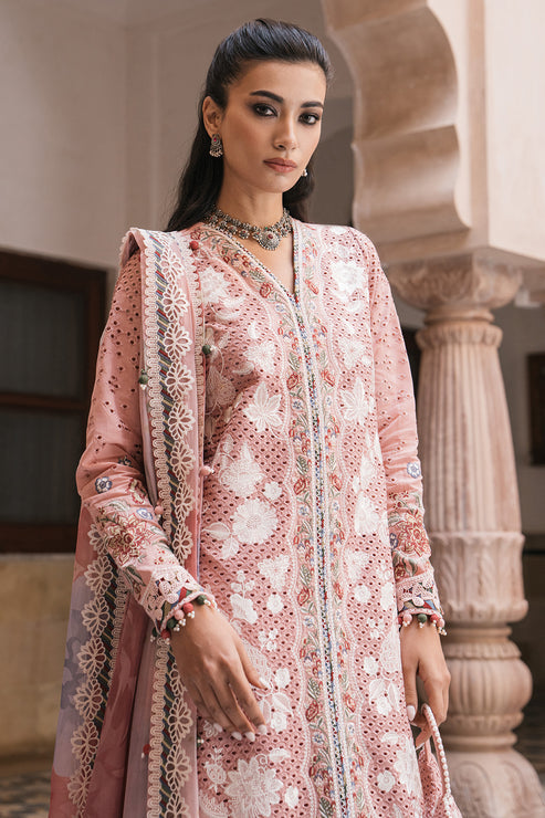 Jazmin | Shahkaar Luxury Lawn 24 | SL24-D4 - Maria Faisal.
