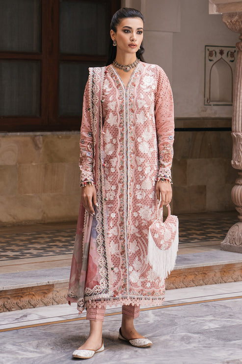 Jazmin | Shahkaar Luxury Lawn 24 | SL24-D4 - Maria Faisal.
