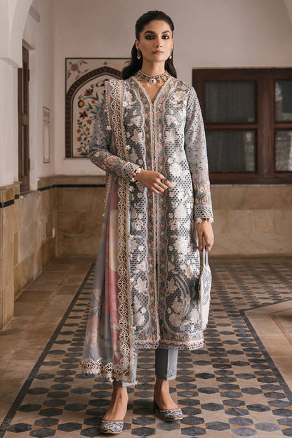 Jazmin | Shahkaar Luxury Lawn 24 | SL24-D3 - Maria Faisal.