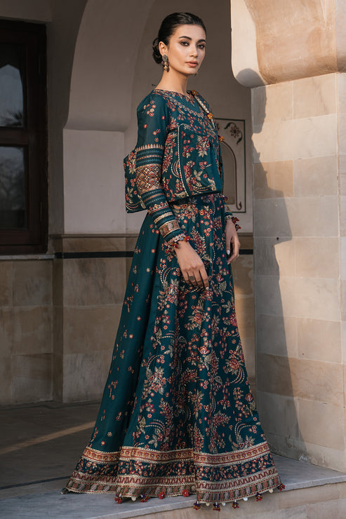 Jazmin | Shahkaar Luxury Lawn 24 | SL24-D16 - Maria Faisal.