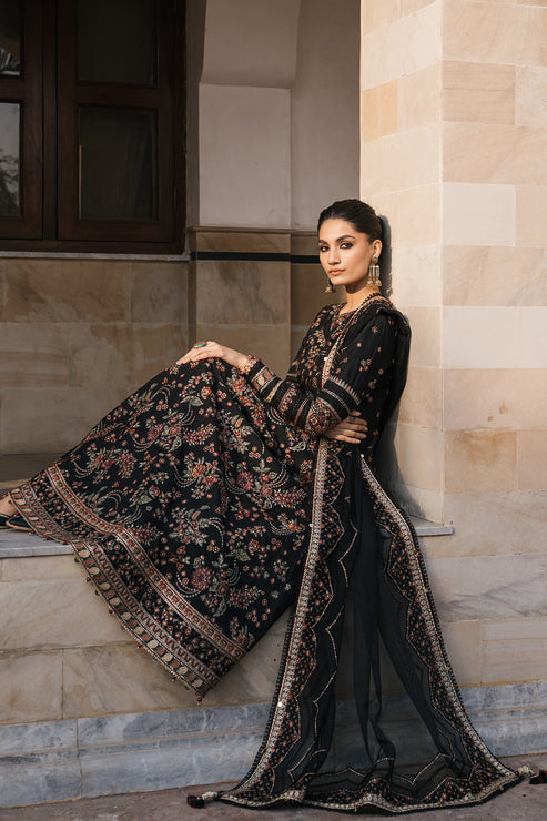 Jazmin | Shahkaar Luxury Lawn 24 | SL24-D15 - Maria Faisal.