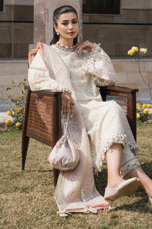 Jazmin | Shahkaar Luxury Lawn 24 | SL24-D7 - Maria Faisal.