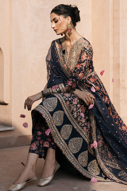 Jazmin | Shahkaar Luxury Lawn 24 | SL24-D1 - Maria Faisal.
