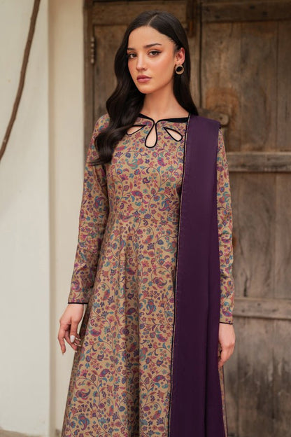 Jazmin | Winter 25 | RTW - 1158 M - is Beige dress from Jazmin - Ladies Clothes - Maria Faisal