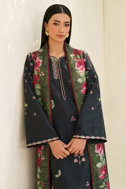 Jazmin | Winter 25 | UW - 0167 I - is Black dress from Jazmin - Ladies Clothes - Maria Faisal