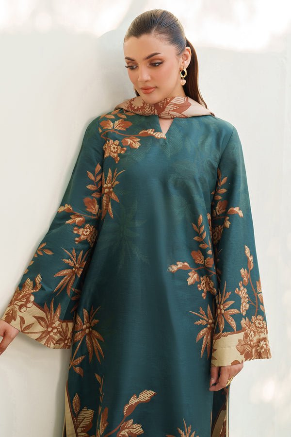 Jazmin | Winter 25 | UW - 0179 B - is Zinc dress from Jazmin - Ladies Clothes - Maria Faisal