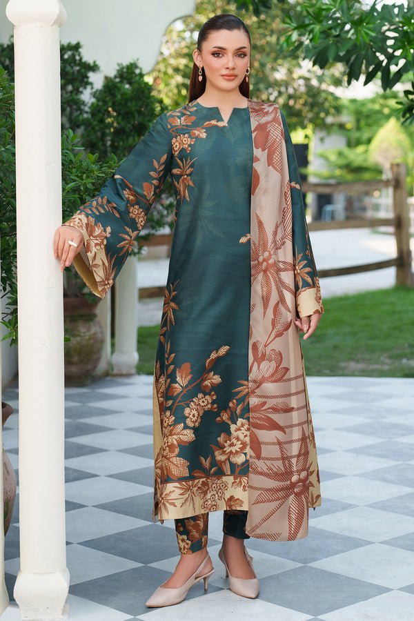 Jazmin | Winter 25 | UW - 0179 B - is Zinc dress from Jazmin - Ladies Clothes - Maria Faisal