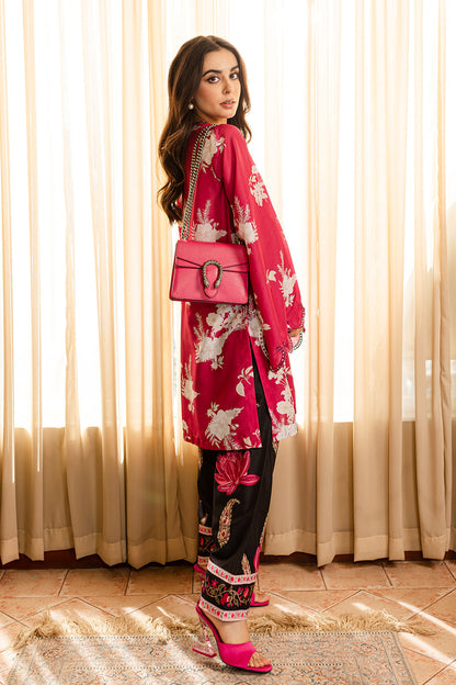 Vanya | Co Ords | CO-78 - Casual Dress - available at Maria Faisal in UK and USA.