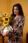 Saira Rizwan | Joolie Co ords | CHARCOAL-JBP25-02 - Ladies Clothes - Maria Faisal