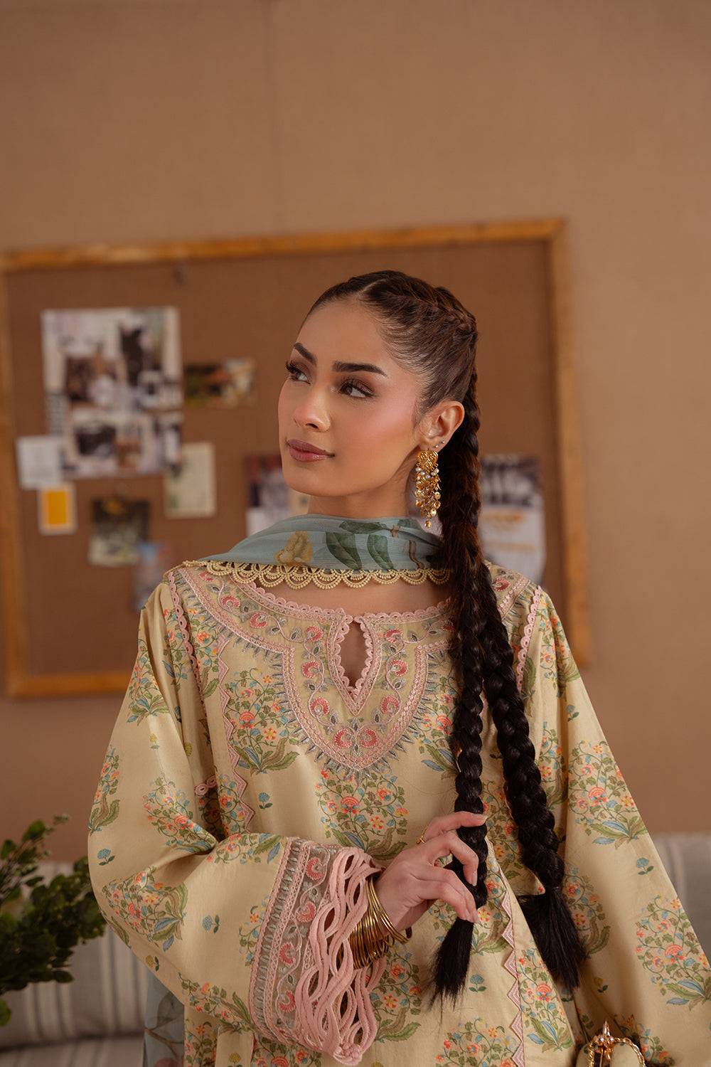 Saira Rizwan | Laanem Summer Lawn 25 | NERIDA-A-SRL25-02 by Maria Faisal - Registered Vendor of : Saira Rizwan - type : Ladies Clothes - 100% original wedding dresses