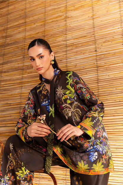 Saira Rizwan | Silk Coords 25 | COCONUT CRUSH - SRSP-25-02 - Formal Wear - available at Maria Faisal in UK and USA