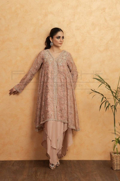 Panache | Pret | Pink Chai by Maria Faisal - Registered Vendor of : Panache By Mona - type : Ladies Clothes - 100% original wedding dresses