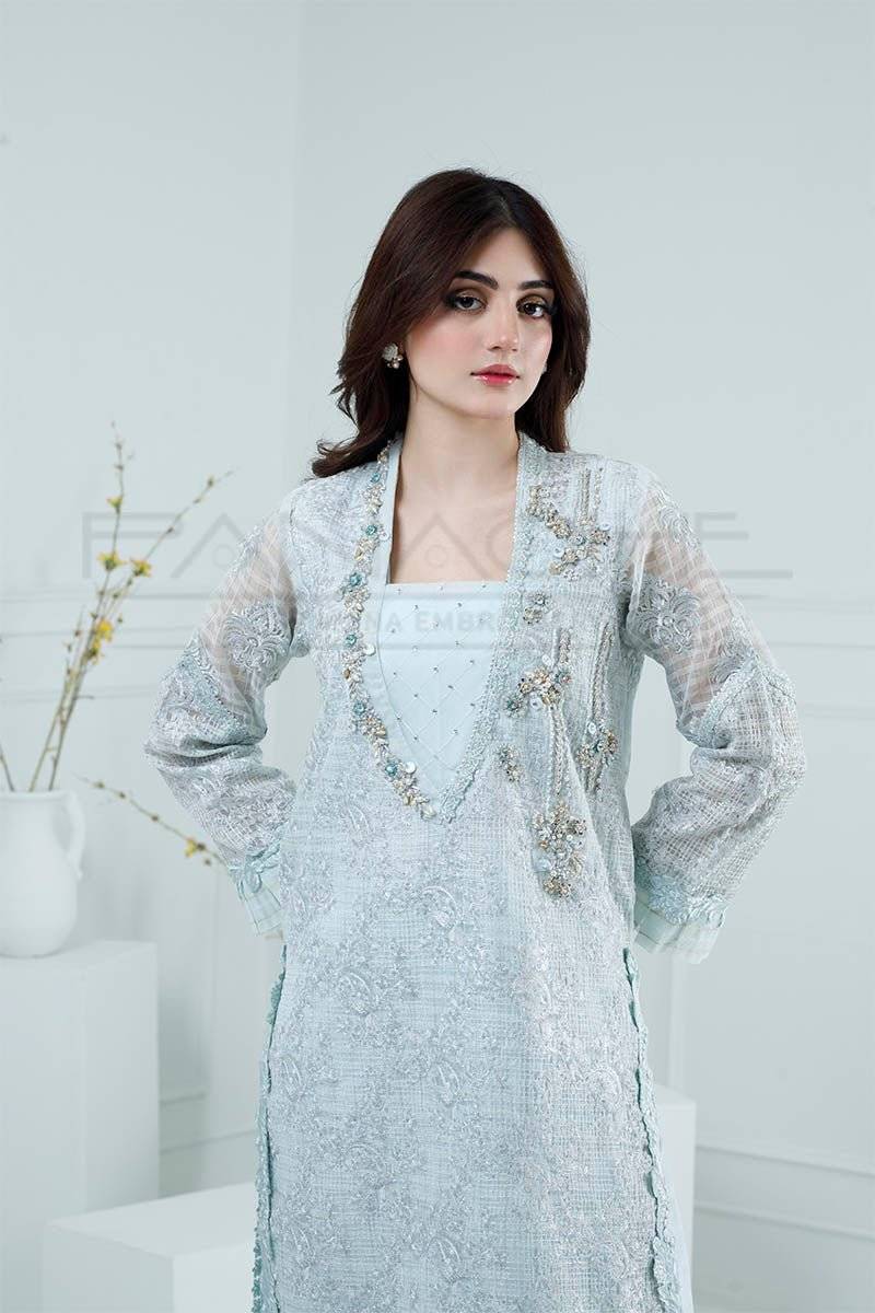 Panache | Pret | Silhouette Secret by Maria Faisal - Registered Vendor of : Panache By Mona - type : Ladies Clothes - 100% original wedding dresses