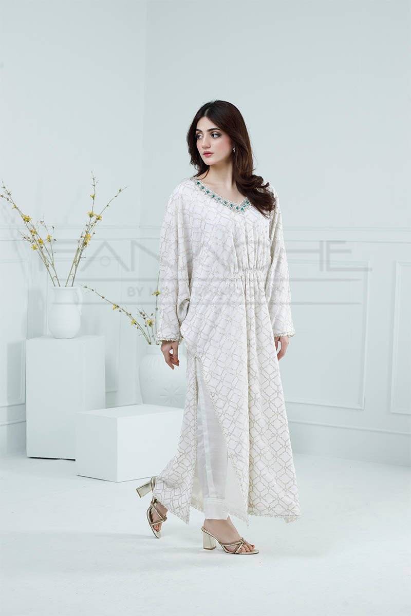 Panache | Pret | Vanilla` Silk by Maria Faisal - Registered Vendor of : Panache By Mona - type : Ladies Clothes - 100% original wedding dresses