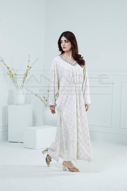 Panache | Pret | Vanilla` Silk by Maria Faisal - Registered Vendor of : Panache By Mona - type : Ladies Clothes - 100% original wedding dresses
