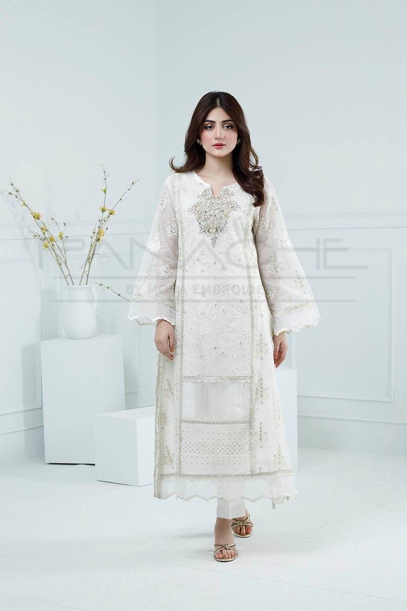 Panache | Pret | Ivory Mirage by Maria Faisal - Registered Vendor of : Panache By Mona - type : Ladies Clothes - 100% original wedding dresses