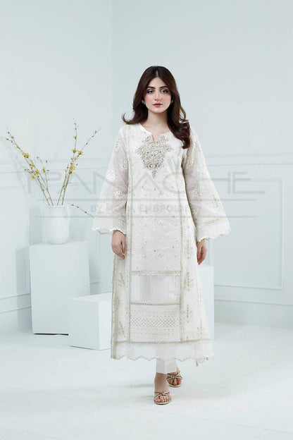 Panache | Pret | Ivory Mirage by Maria Faisal - Registered Vendor of : Panache By Mona - type : Ladies Clothes - 100% original wedding dresses