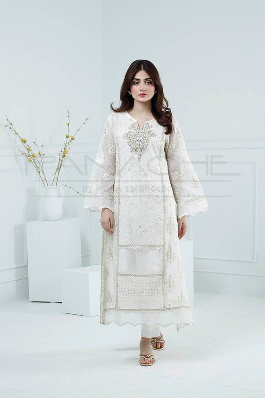Panache | Pret | Ivory Mirage by Maria Faisal - Registered Vendor of : Panache By Mona - type : Ladies Clothes - 100% original wedding dresses