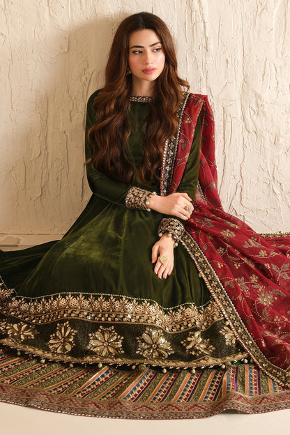 Jazmin | Velvet Edit 24 | Velvet Formal VF-2036 - Ladies Clothes - Maria Faisal