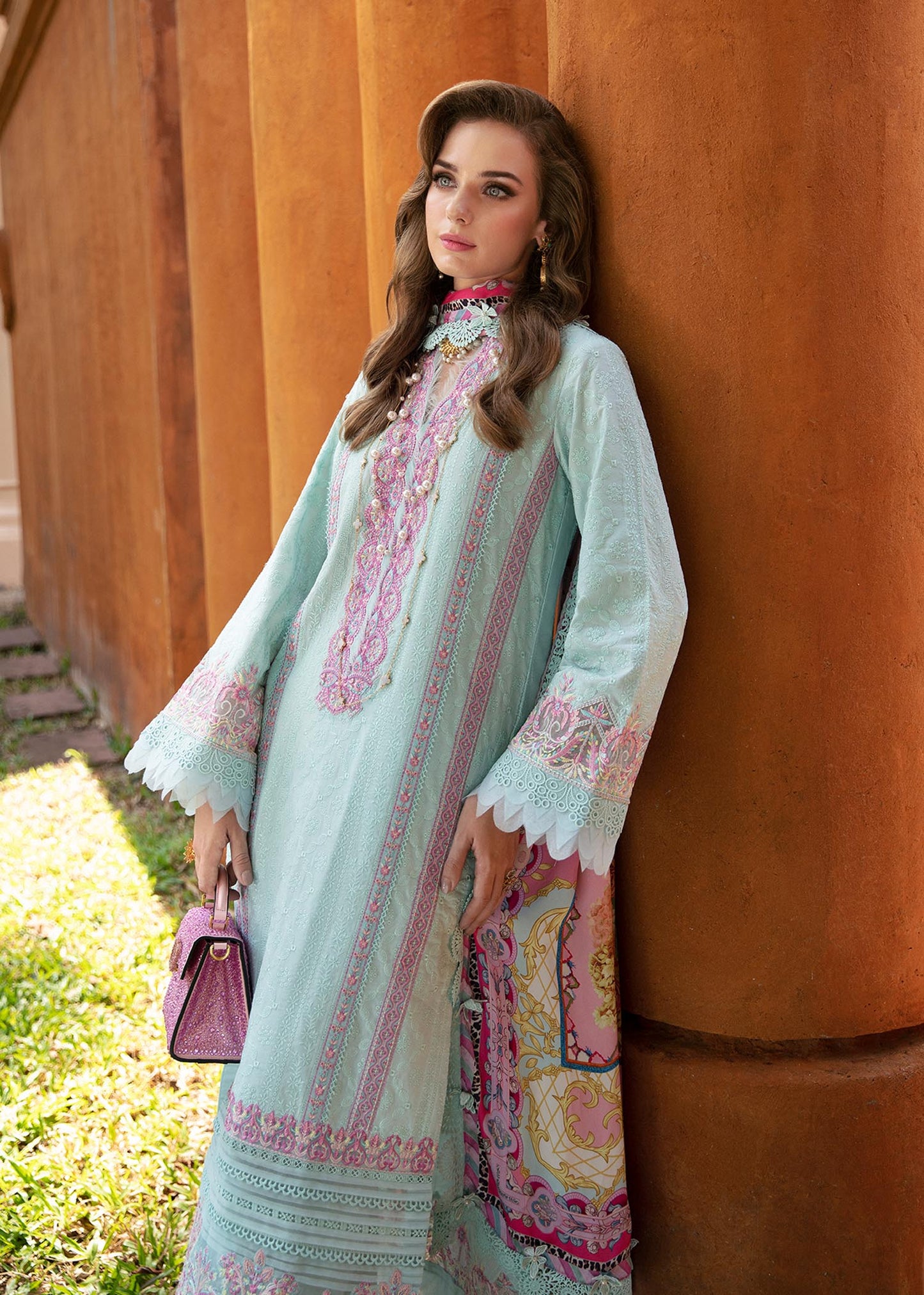Kanwal Malik | Sareen Luxury Lawn 24 | Lilly - Wedding Dress - Maria Faisal
