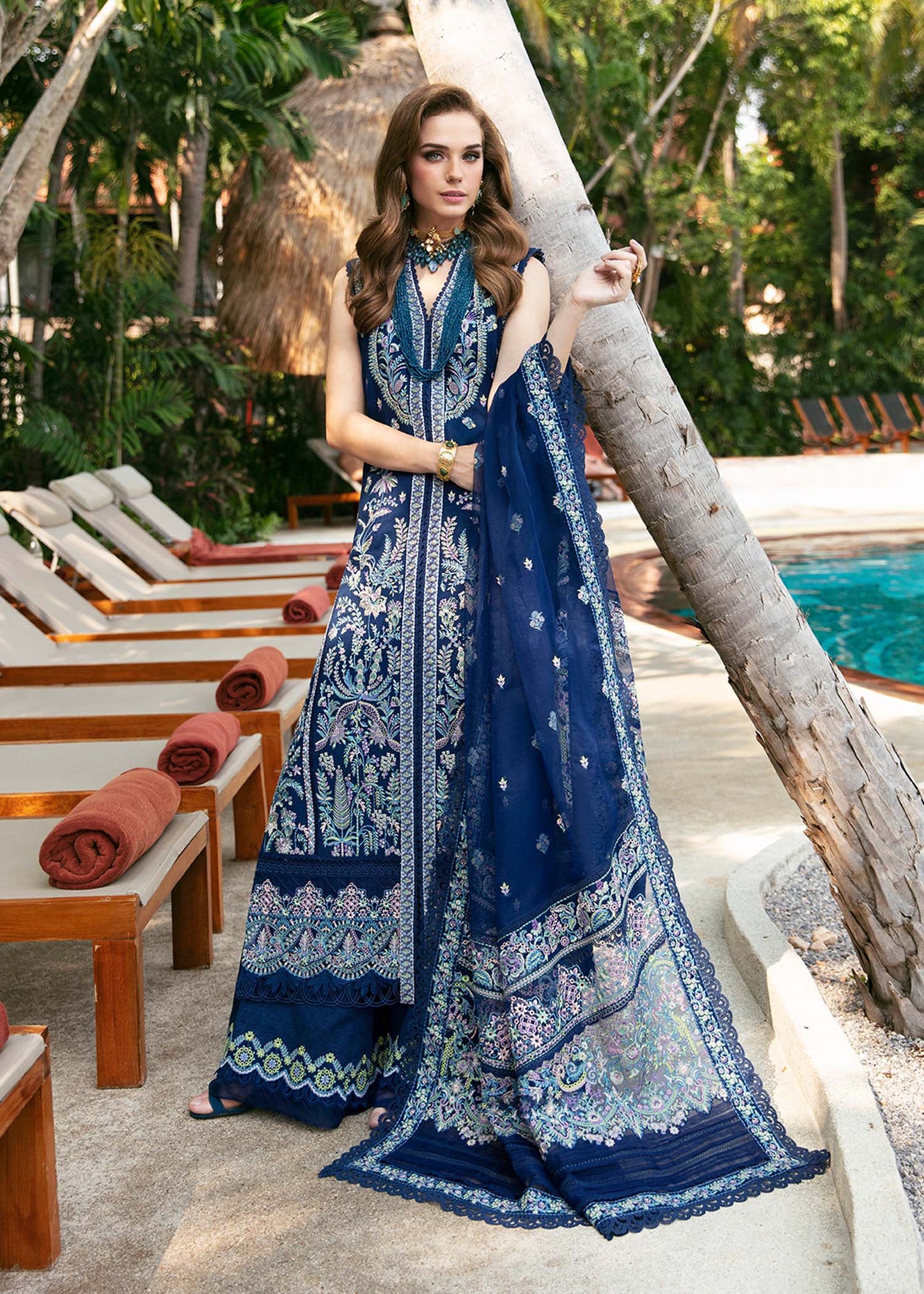 Kanwal Malik | Sareen Luxury Lawn 24 | Rohma - Ladies Clothes - Maria Faisal