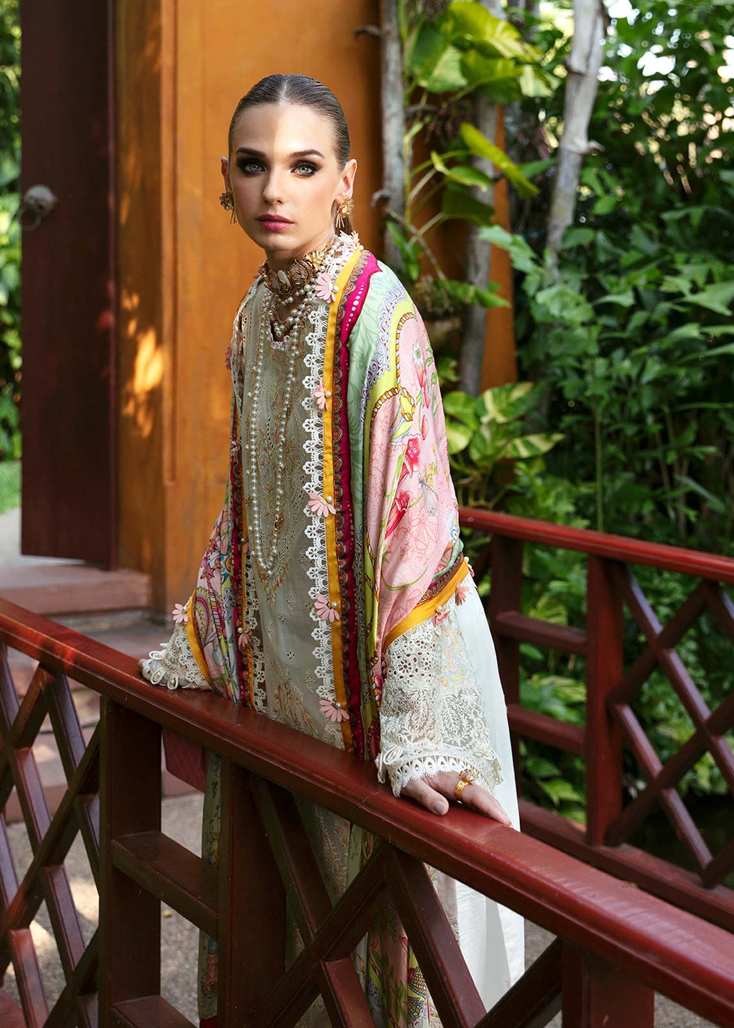 Kanwal Malik | Sareen Luxury Lawn 24 | Daisy - Ladies Clothes - Maria Faisal