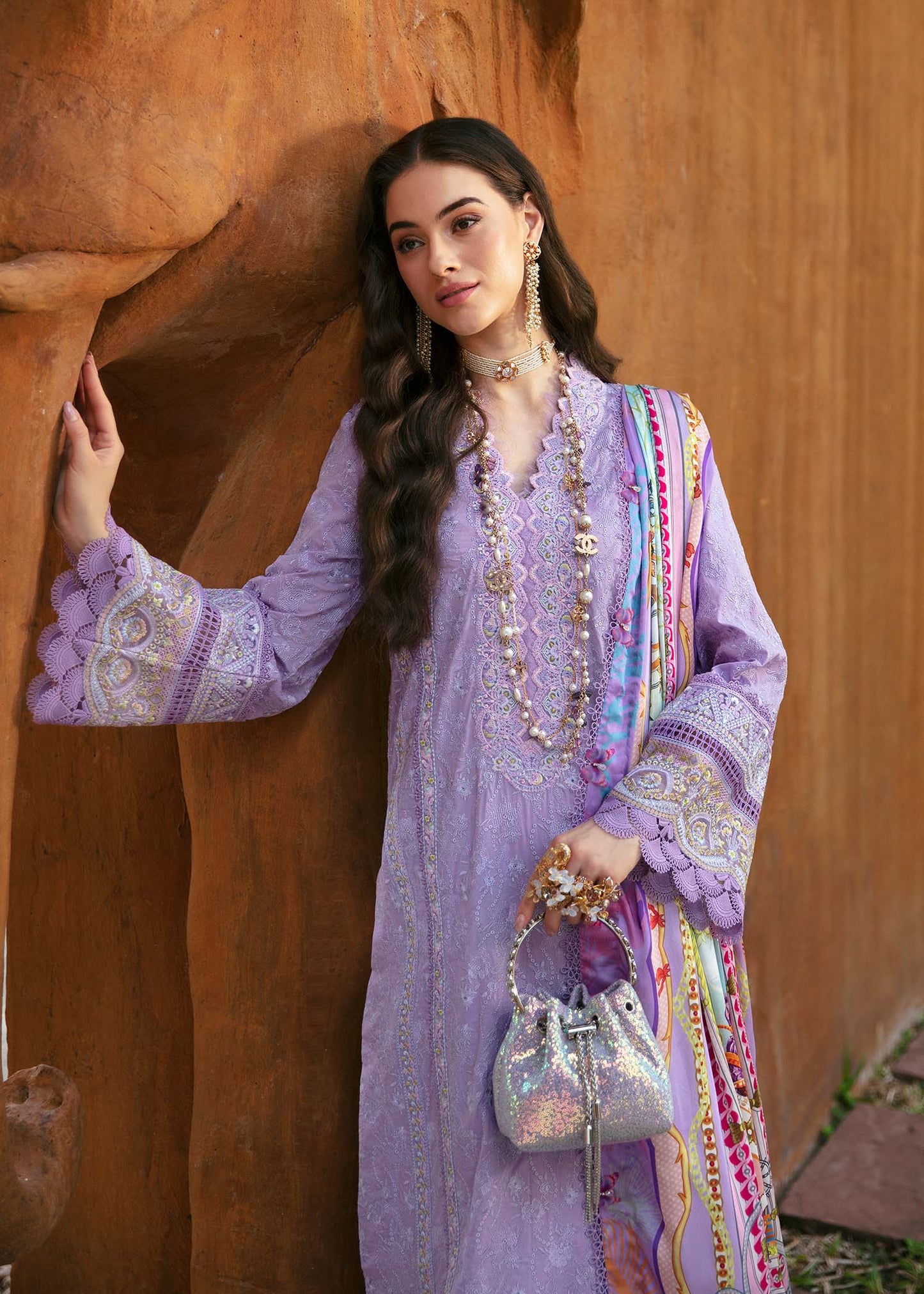 Kanwal Malik | Sareen Luxury Lawn 24 | Capri - Ladies Clothes - Maria Faisal