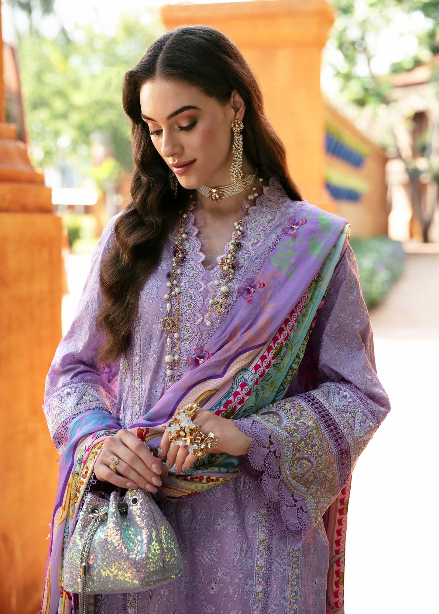 Kanwal Malik | Sareen Luxury Lawn 24 | Capri - Ladies Clothes - Maria Faisal