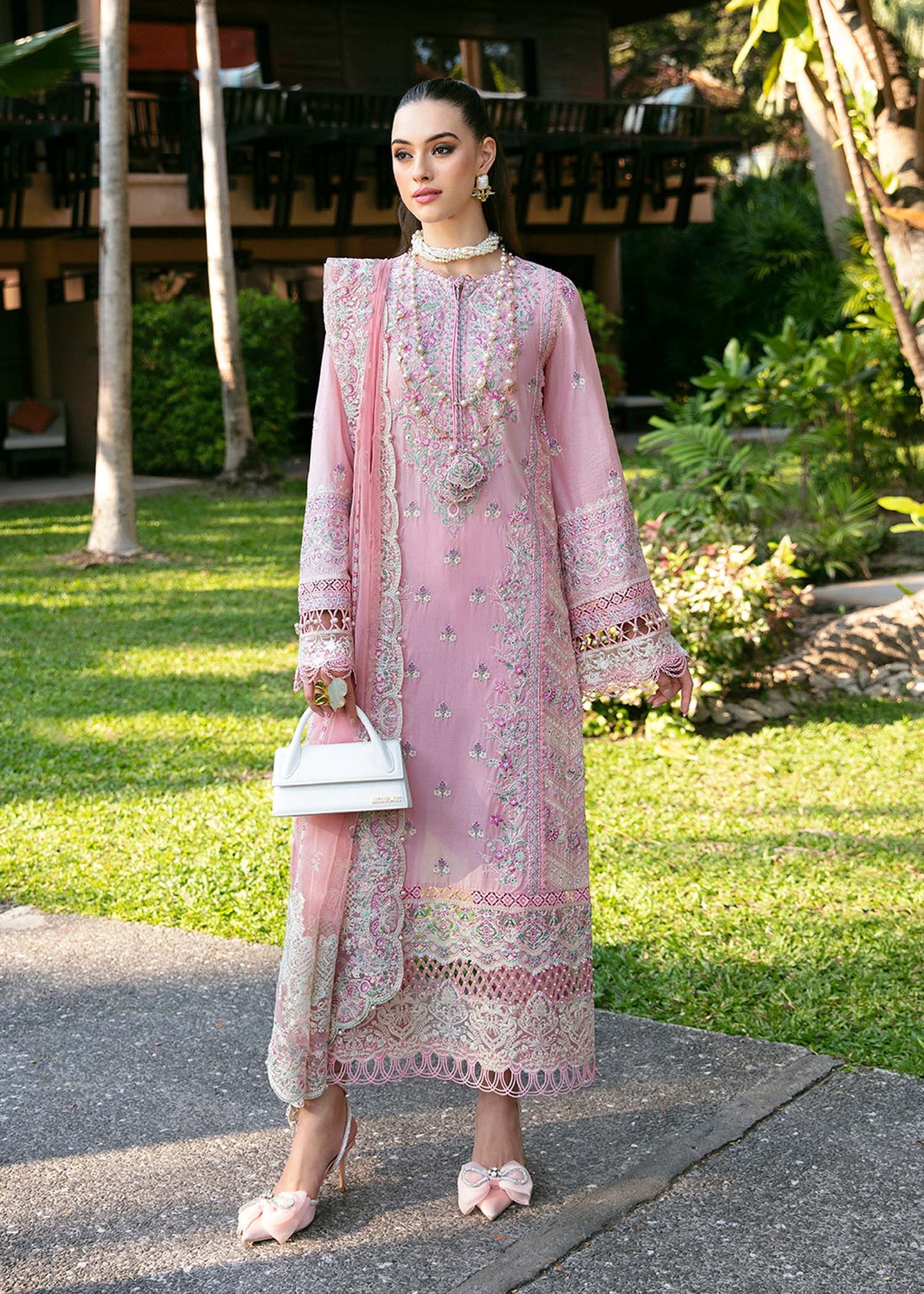 Kanwal Malik | Sareen Luxury Lawn 24 | Misty - Wedding Dress - Maria Faisal