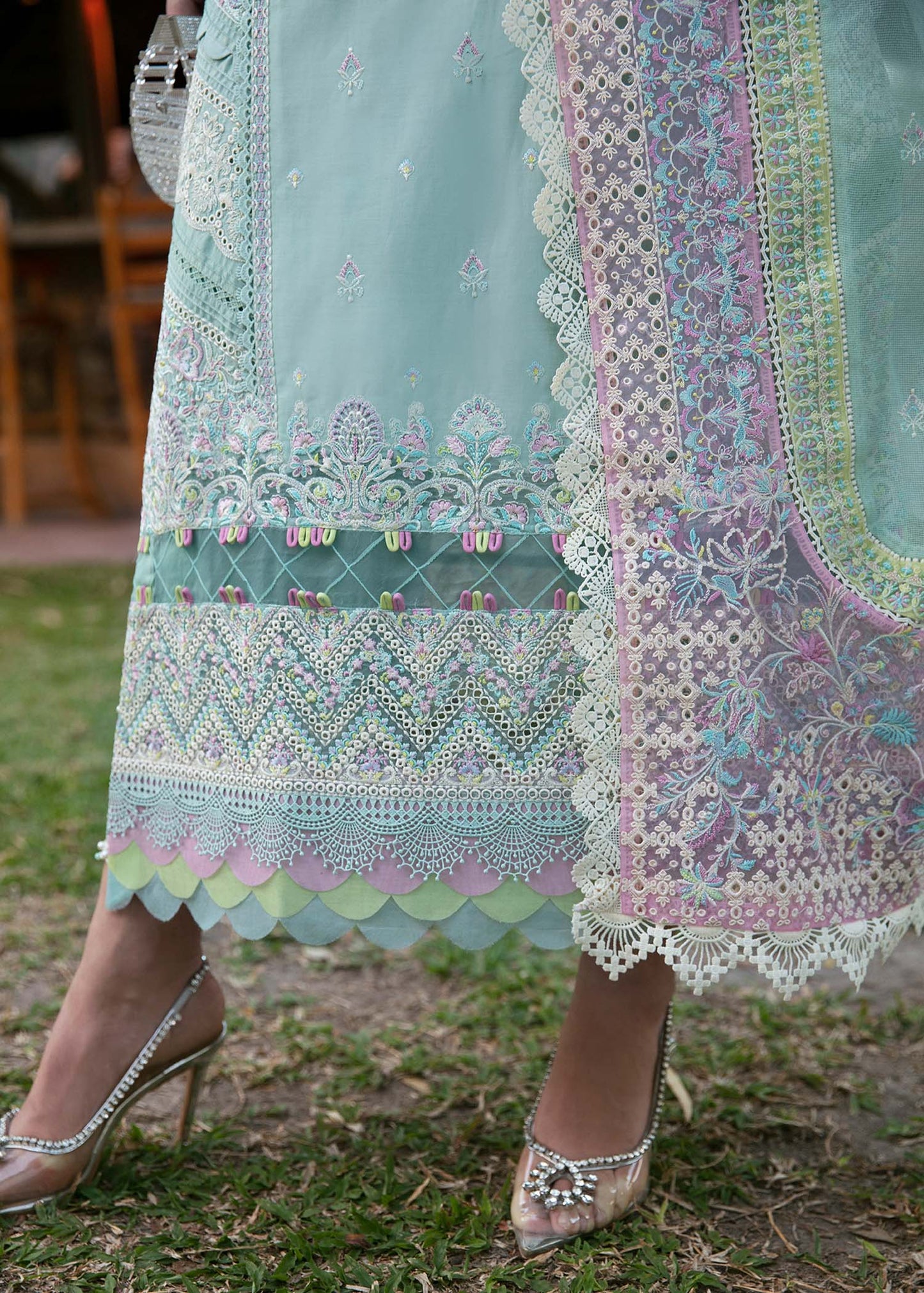 Kanwal Malik | Sareen Luxury Lawn 24 | Camilla - Ladies Clothes - Maria Faisal