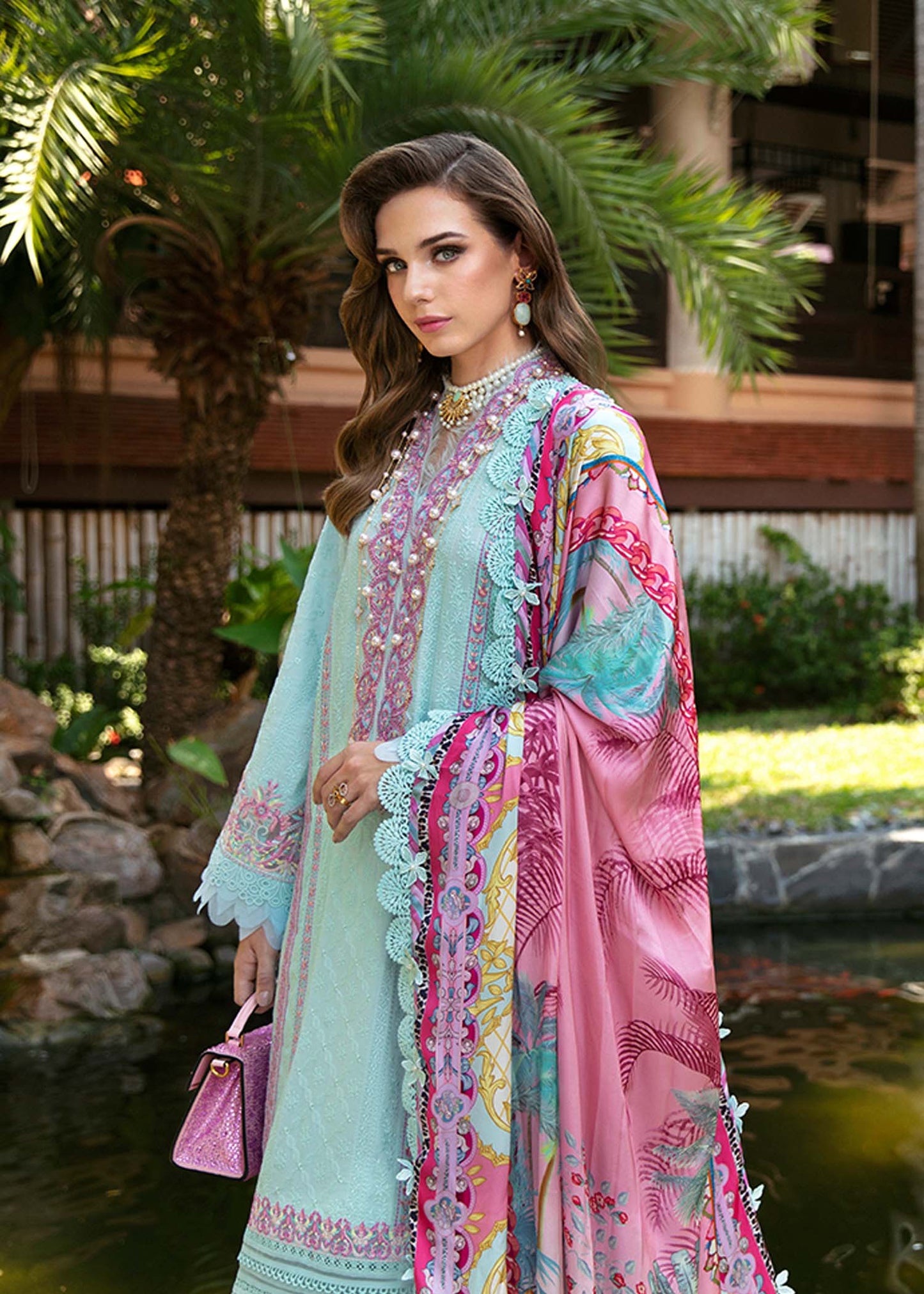 Kanwal Malik | Sareen Luxury Lawn 24 | Lilly - Wedding Dress - Maria Faisal