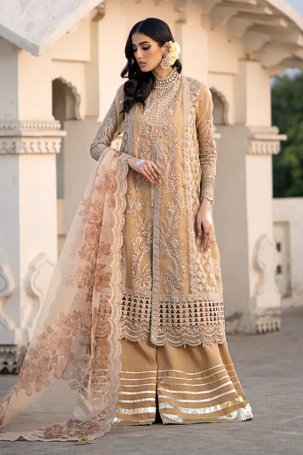 Ittehad | Dilruba Wedding Formals | ESDR78-SUT-BGE - Ladies Clothes 