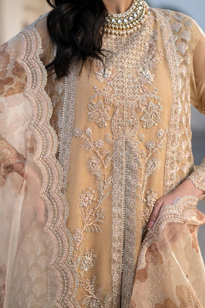 Ittehad | Dilruba Wedding Formals | ESDR78-SUT-BGE - Ladies Clothes 