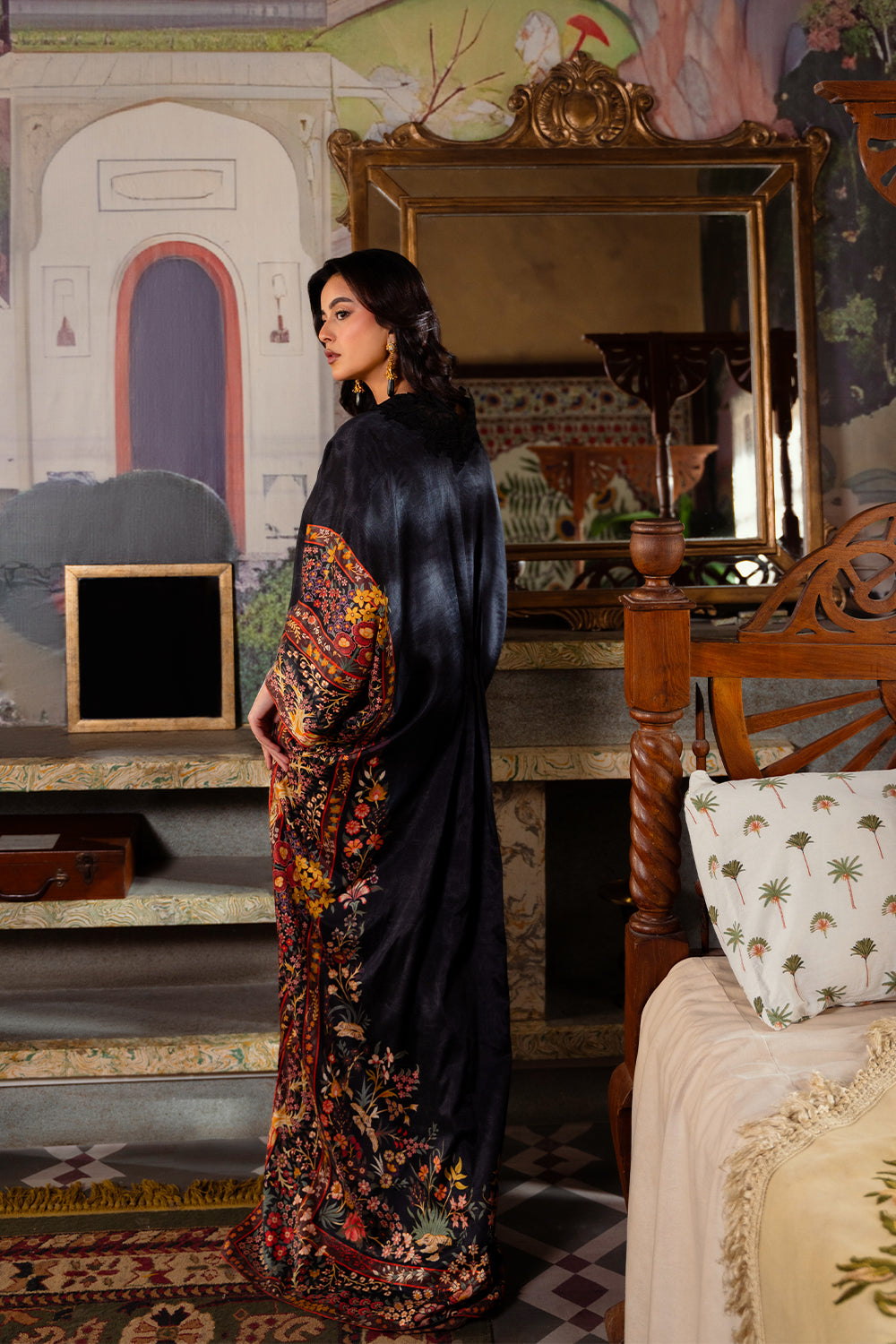 Saira Rizwan | Dahini Silk Pret | REEF -SRLP05-25